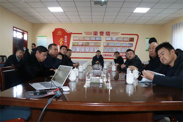 酒泉市副市長李生潛同志一行蒞臨我公司調(diào)研農(nóng)業(yè)農(nóng)村工作開展情況